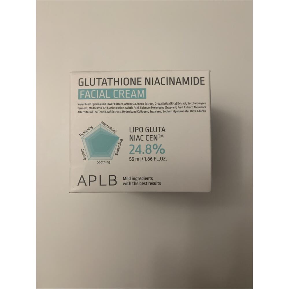 APLB Glutathione Niacinamide Facial Cream Brightening 55ml New Sealed